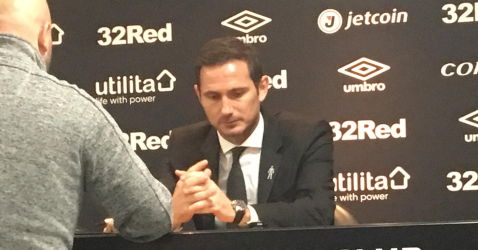 Lampard: We were everything we want to be in that first half
