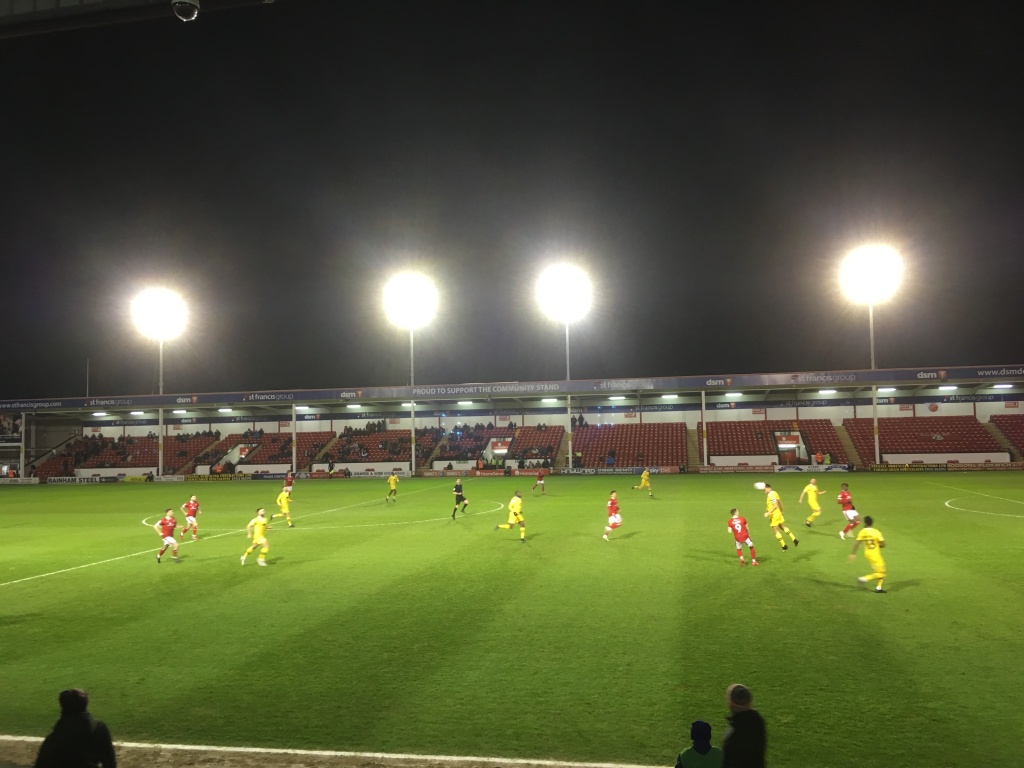 Morecambe end torrid away run with victory at Walsall