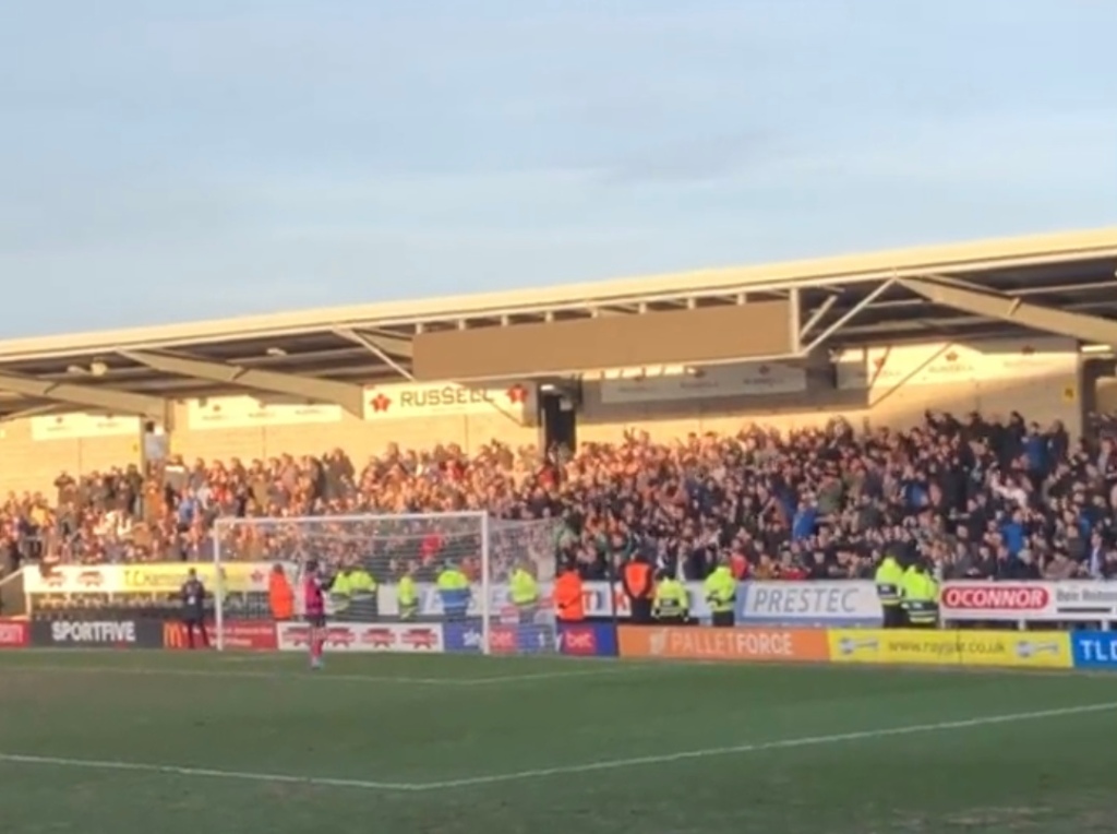 Shrews record first away win of 2022 against lethargic Burton