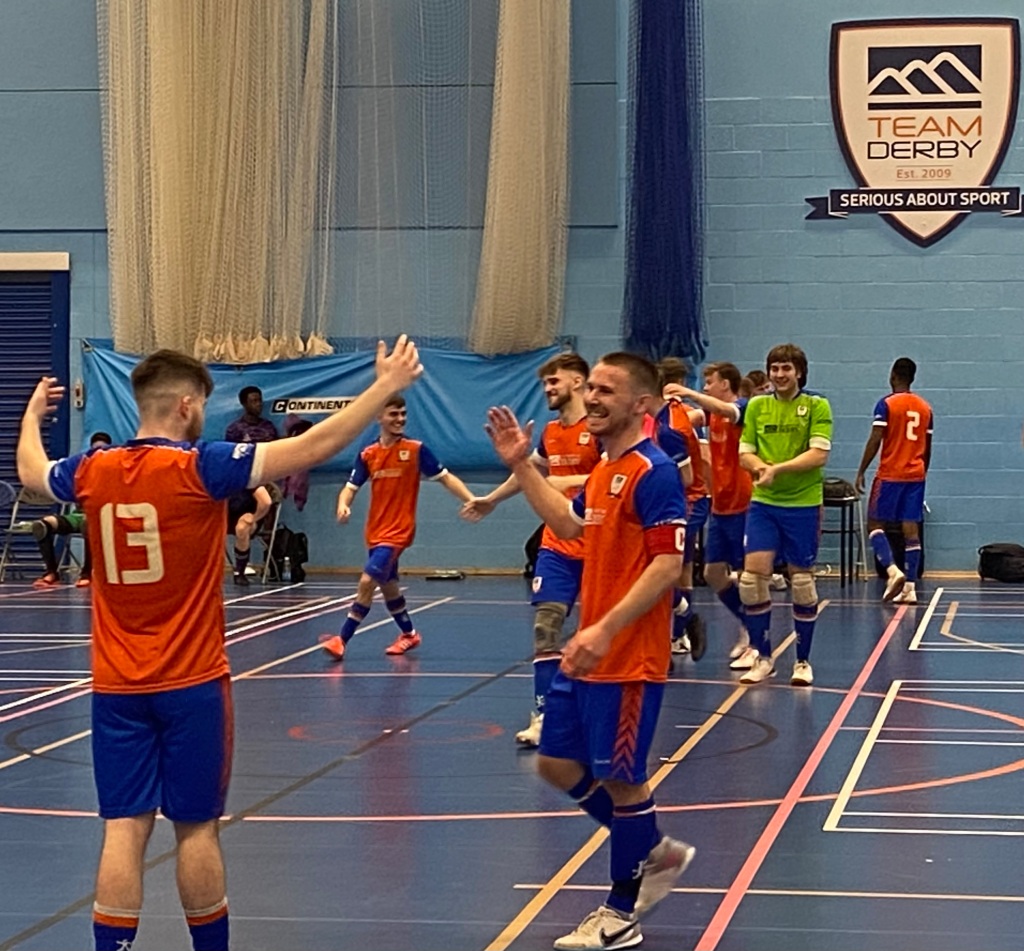 Lofts hat-trick ensures Team Derby Futsal victory over Hertfordshire